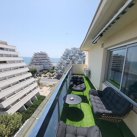 Appartement Lumineux Avec Vue Sur Mer A 50 M De La Plage Et Du Centre Ла-Гранд-Мот Экстерьер фото